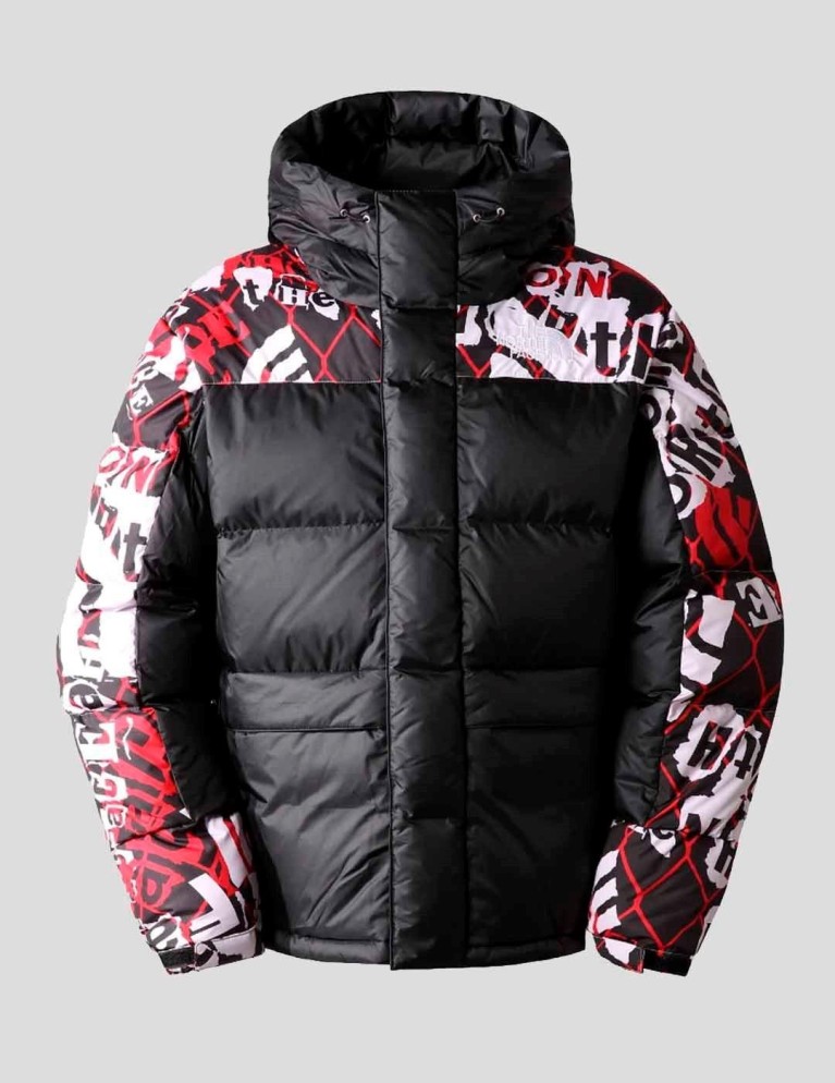 Caçadora THE NORTH FACE himalayan down print jacket lavender fog cole navin halfdome print